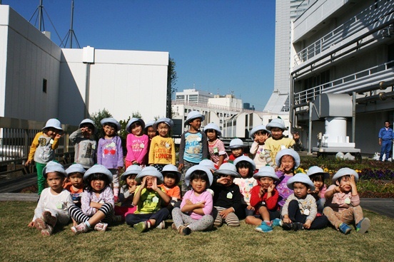  Group photo of the participating nursery school students