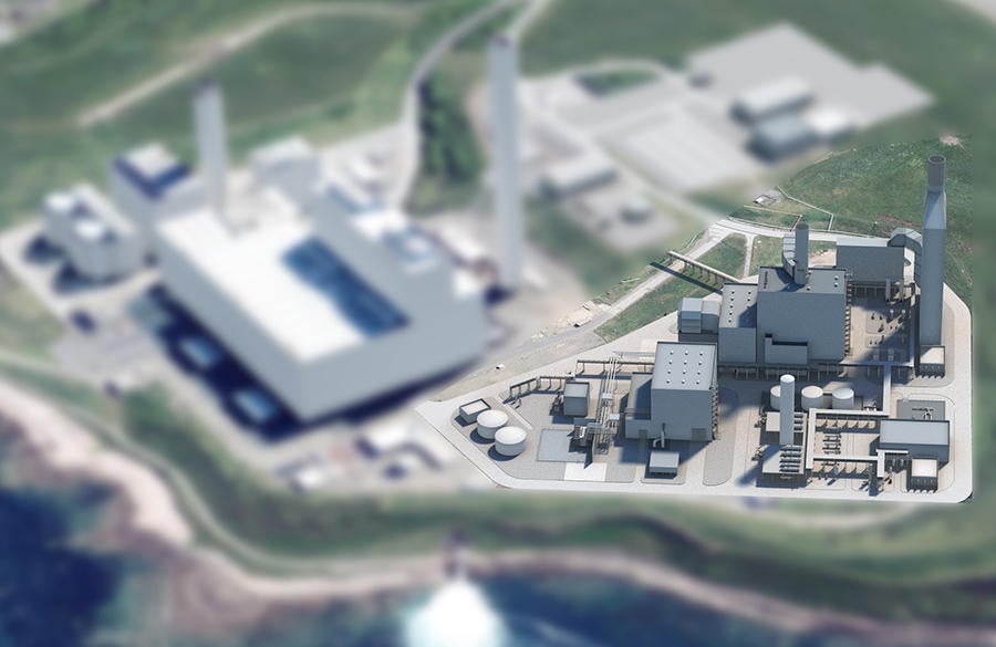 Peterhead Power Station (photo courtesy of SSE Thermal)
