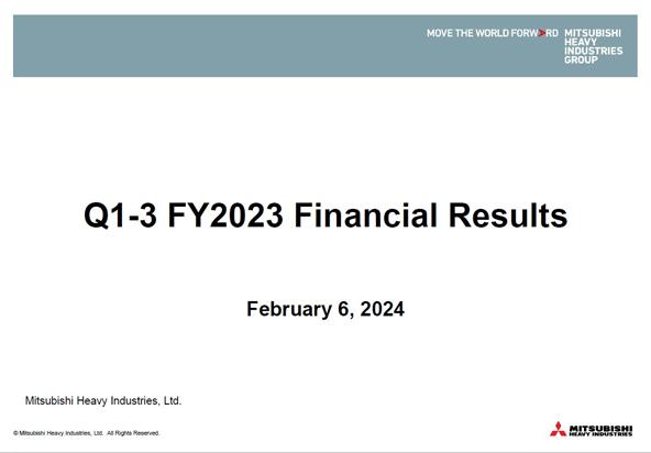Q1-3 FY2023 Financial Results