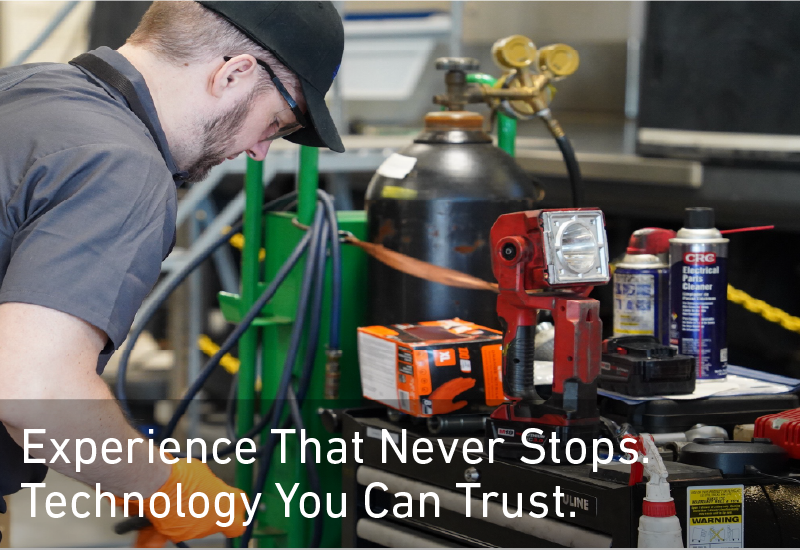 Experience That Never Stops.  Technology You Can Trust.