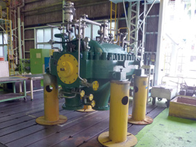 Ethylene refrigerant compressor was shipped to Finland