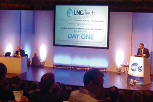 LNG Tech Global Summit 2011 in Rotterdam, the Netherlands.