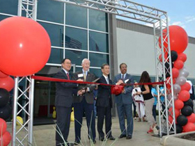 The opening ceremony at Pearland Works
