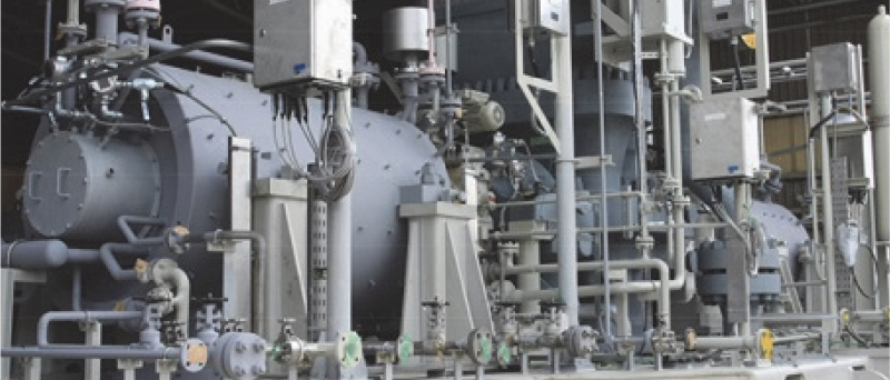 クリ－ンエネルギーとして期待高まるアンモニア プラントの多様なニーズに応えるコンプレッサ