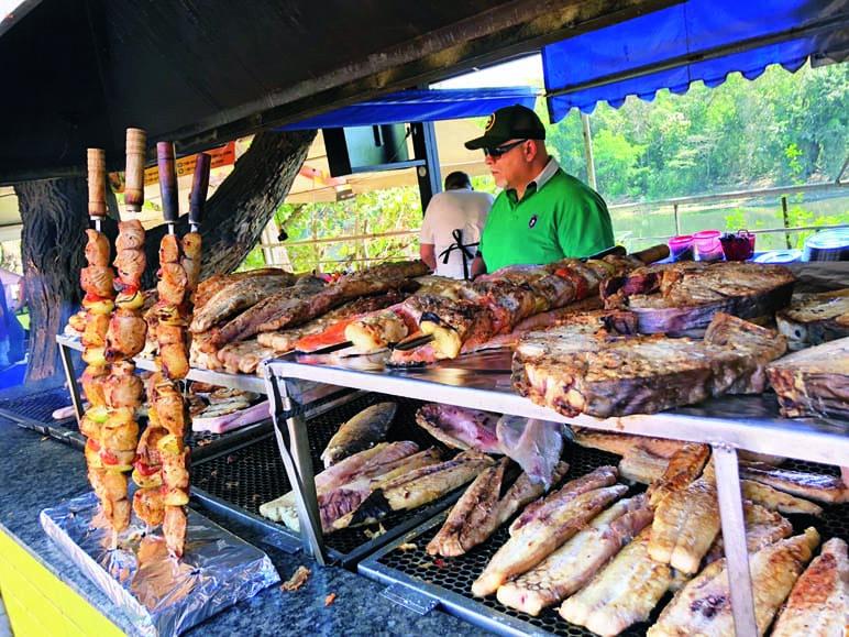 Piracicaba is famous for its charcoal-grilled river fish