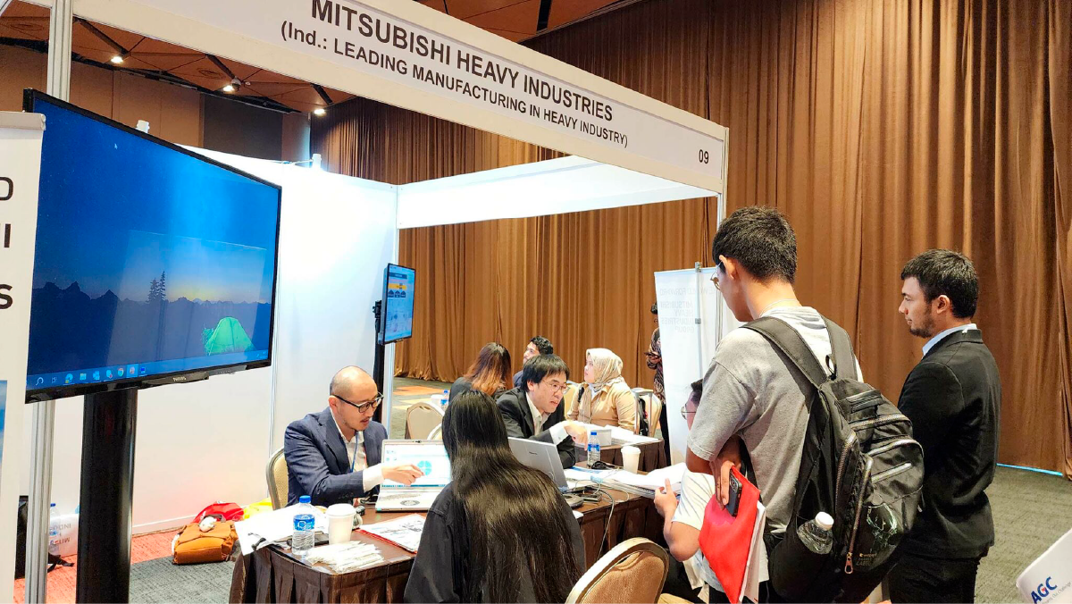 Providing company information to visitors