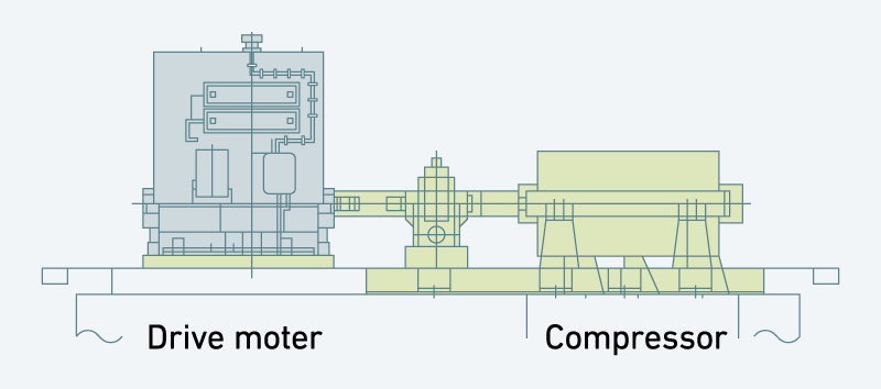 Propane refrigeration compressor
