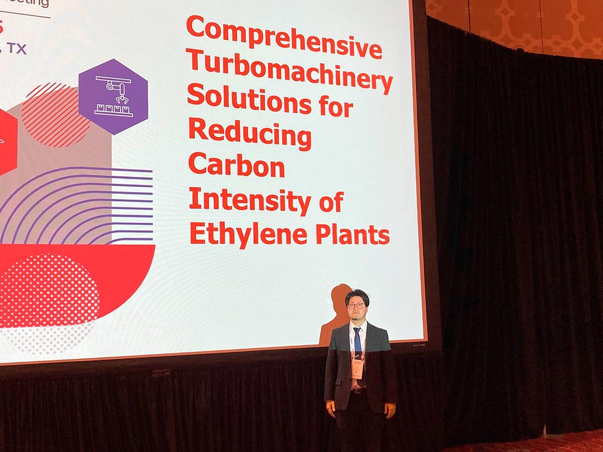 Yuya Tanaka, MCO, presented a paper