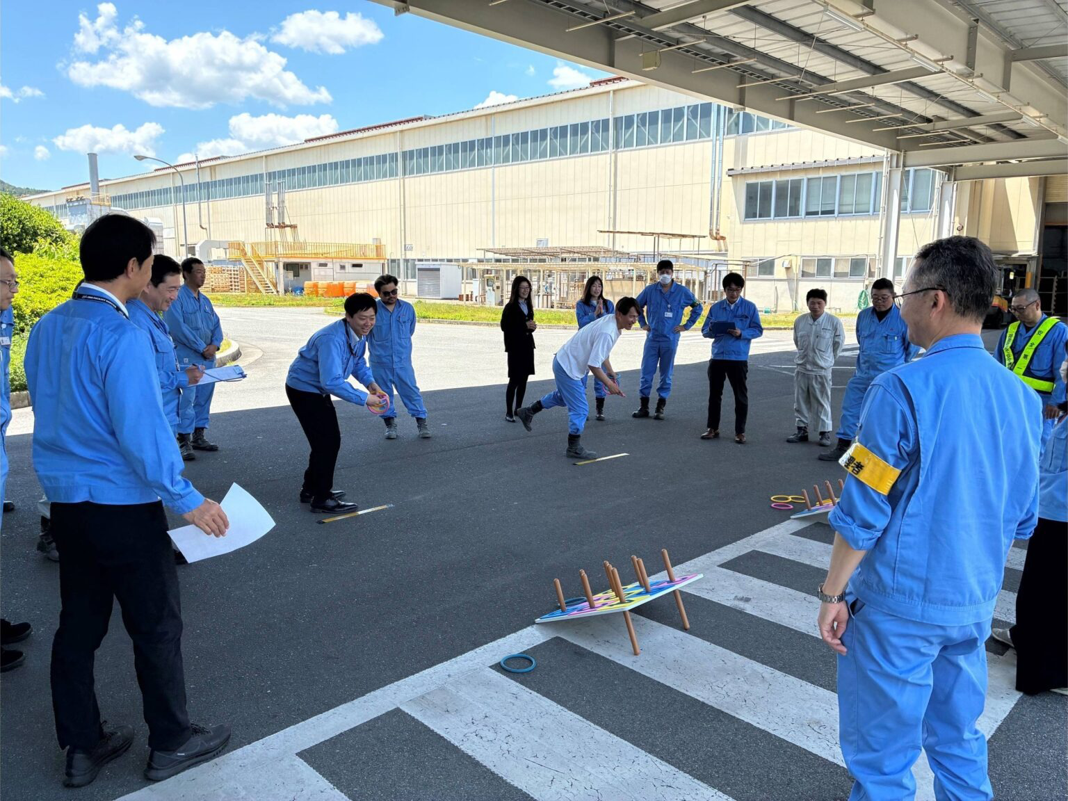 At the competition (Akitsu, Kure Area)