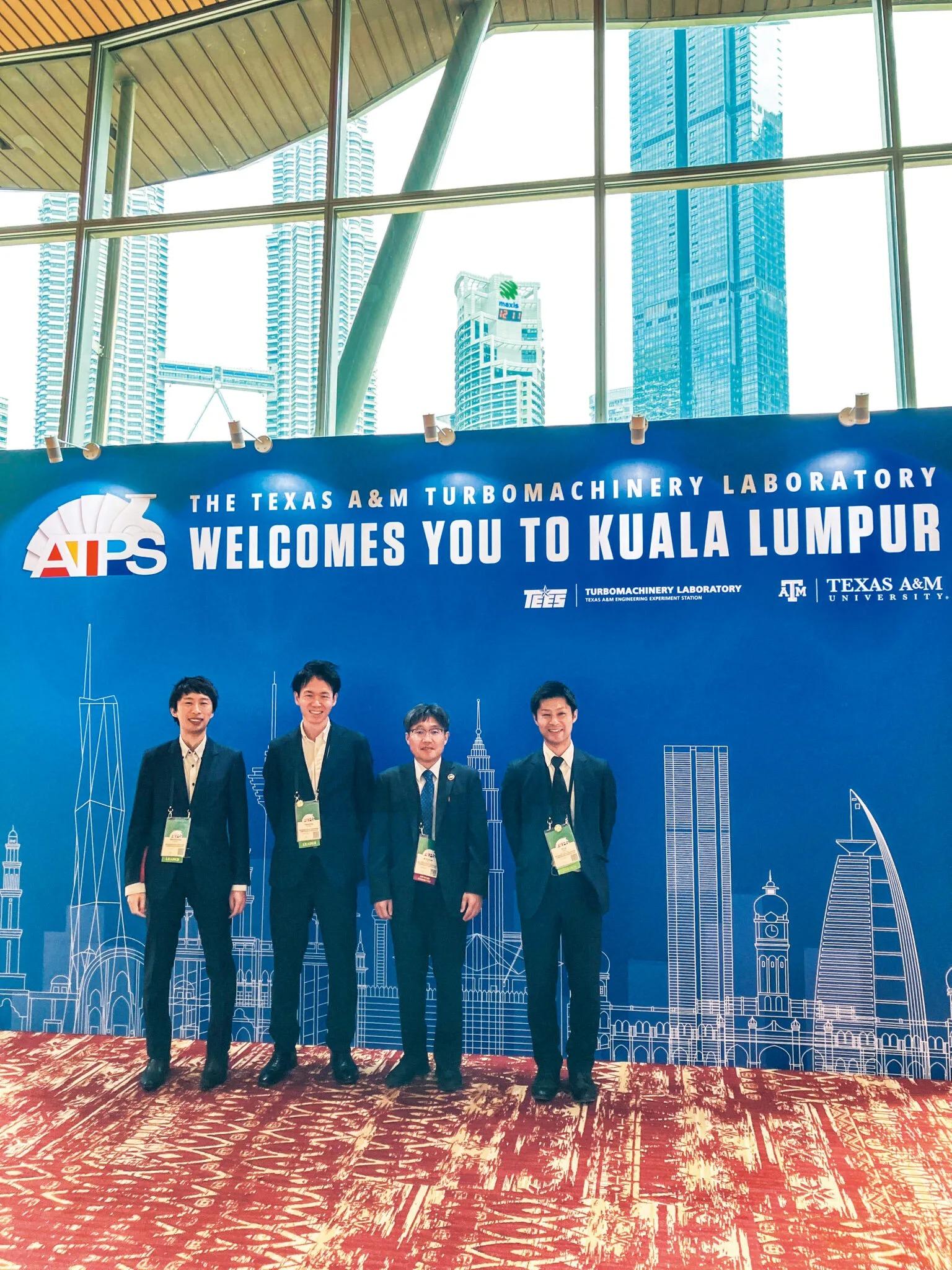 Participating members (From left: Soneda, Engineering & Design Division; Katayama, Customer Service Division; Ikeno and Masuda, Engineering & Design Division)