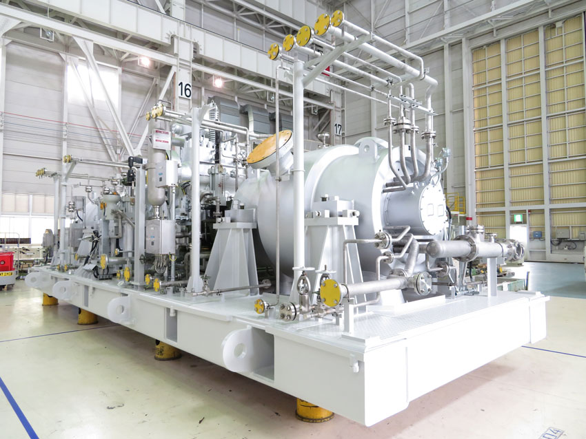 Completed MHI Compressor Ammonia Syngas Train