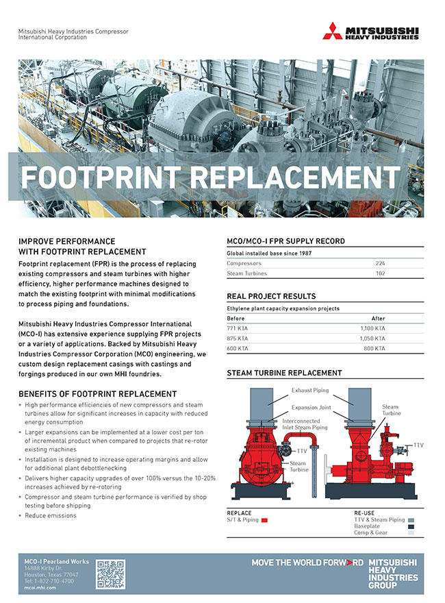 FOOTPRINT REPLACEMENT