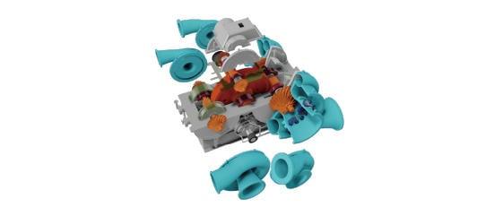 Integrally Geared Compressor (Multi-shaft multi-stage)