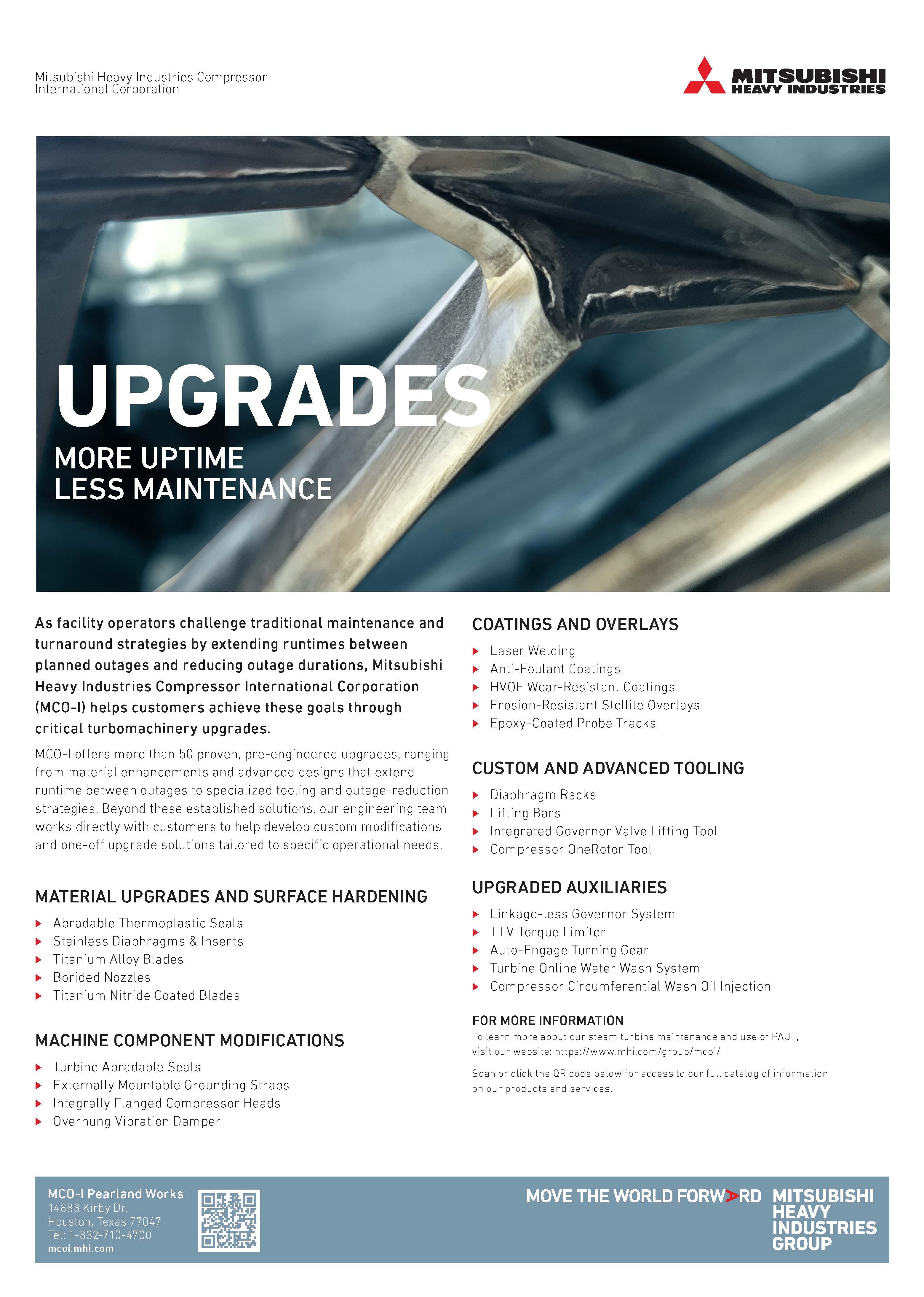 Upgrades Brochure