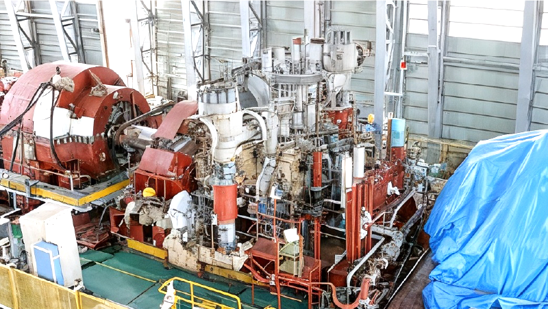 Ethylene plant steam turbine