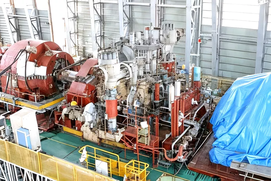 Ethylene plant steam turbine
