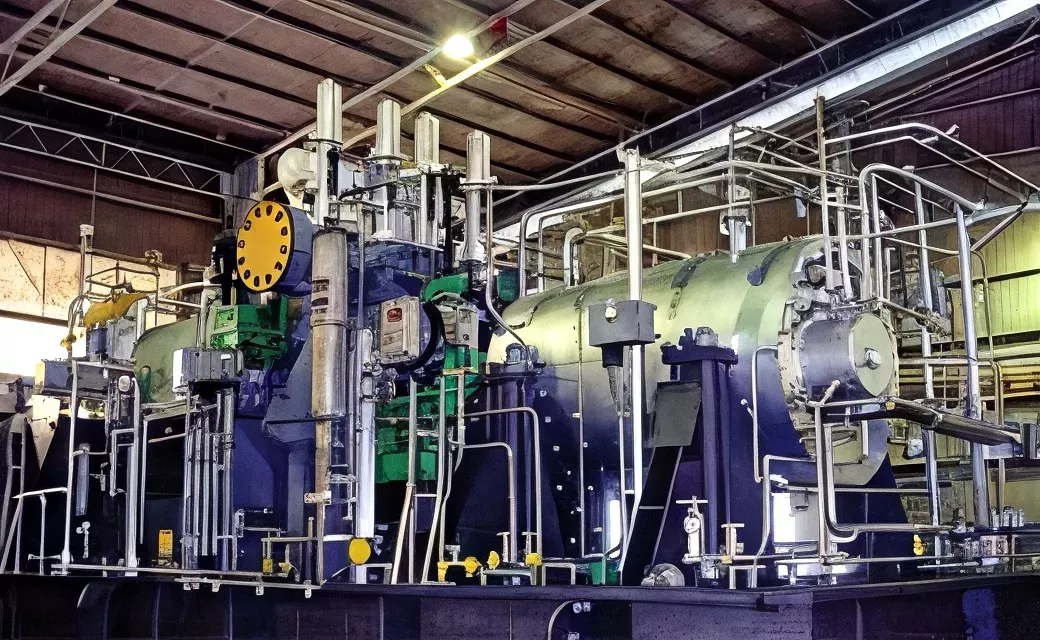 Compressor for methanol gas synthesis