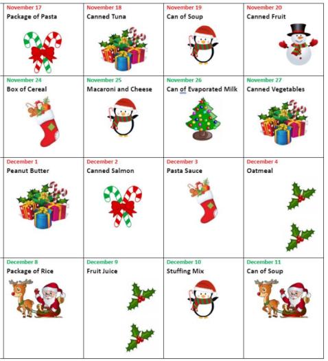 Food Drive deployment