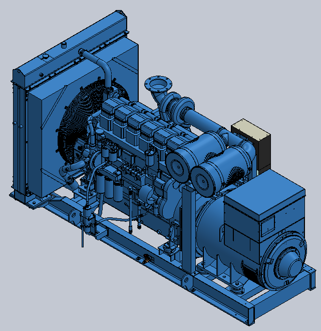 Mitsubishi Heavy Industries Engine System Asia Diesel Generator Sets