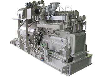 450kW high-efficiency gas engine cogeneration system “SGP M450”