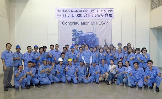 Celebration of 5,000th unit of MGS at MHIES-V