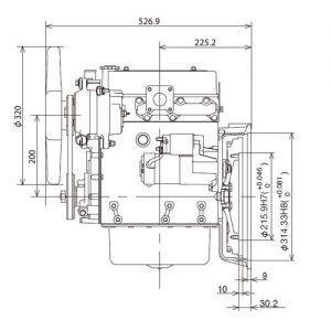 MVL3E model drawing