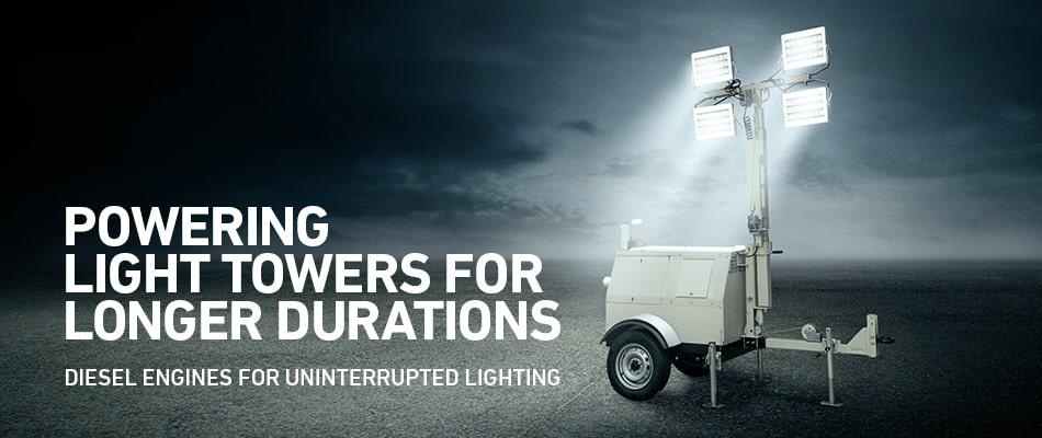 Mitsubishi Diesel Engine For Light Tower Manufacturers In India by MVDE