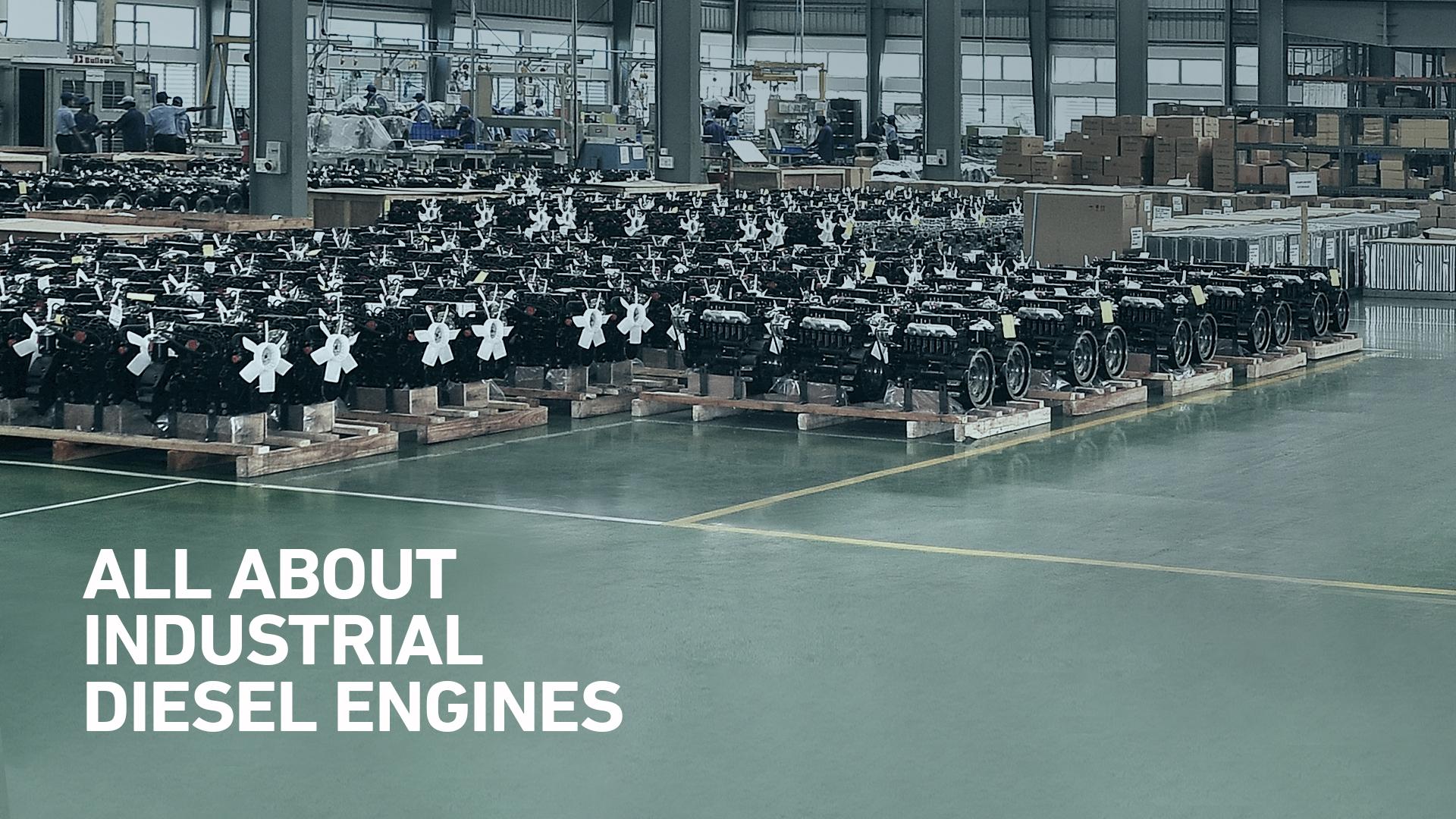 All About Industrial Diesel Engines