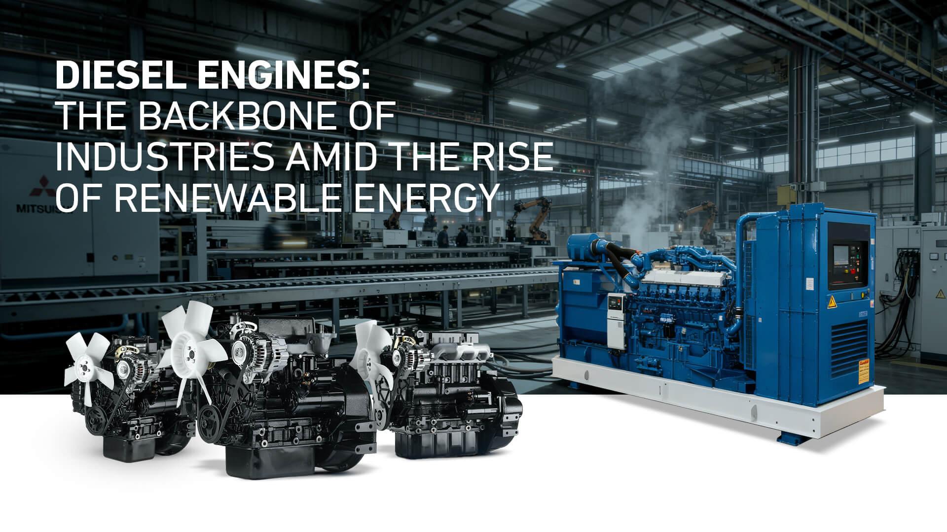 Diesel Engines The Backbone of Industries Amid the Rise of Renewable Energy