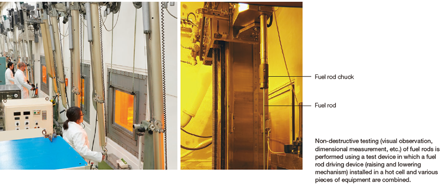 Fuel hot laboratory facility