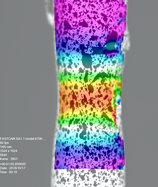 Digital image correlation (DIC)