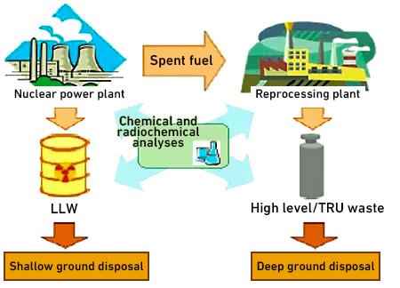 Utilization of chemical and radiochemical analyses