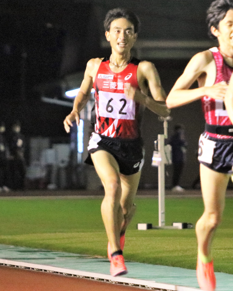 定方選手