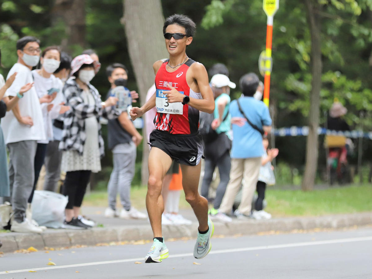 40km地点（定方選手）