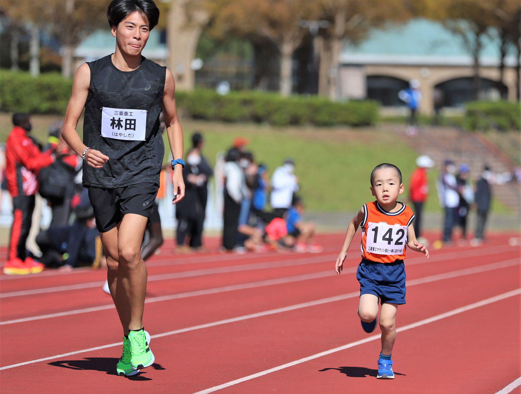 第12回三菱重工マラソン部といっしょに走ろう会