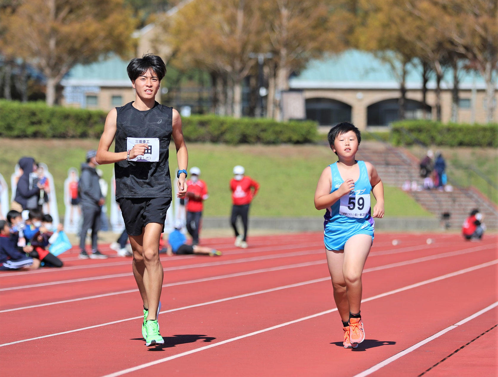 第12回三菱重工マラソン部といっしょに走ろう会