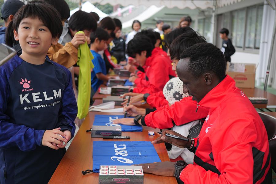 第14回三菱重工マラソン部といっしょに走ろう会