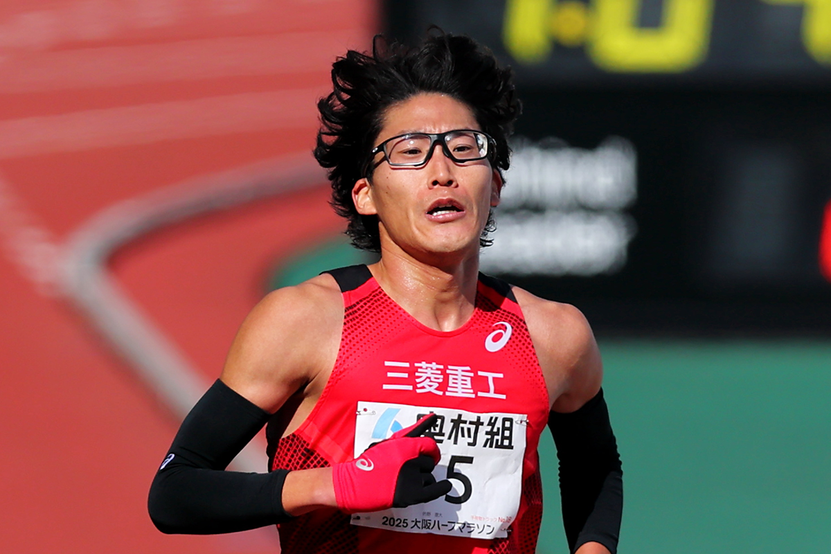 2025大阪ハーフマラソン 的野選手