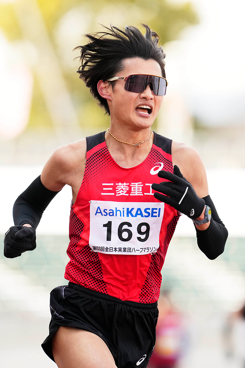 第53回全日本実業団ハーフマラソン 宗像選手