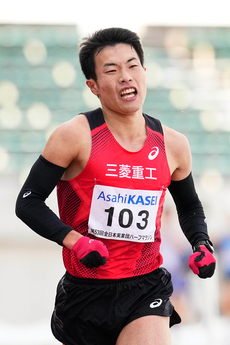 第53回全日本実業団ハーフマラソン 杉選手
