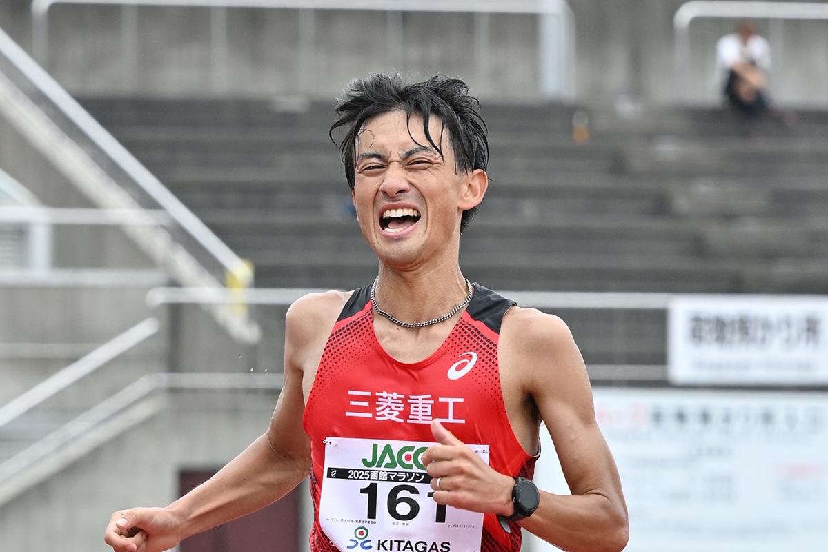 2025函館マラソン 定方選手