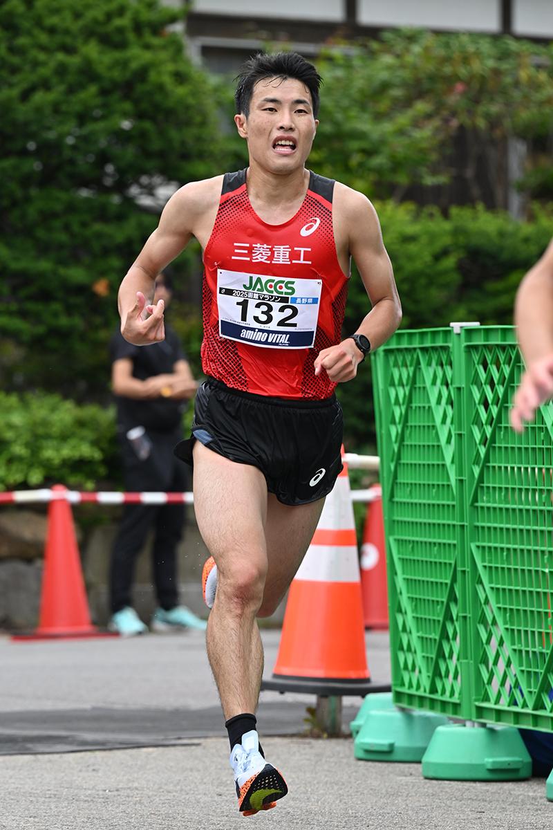 2025函館マラソン 杉選手