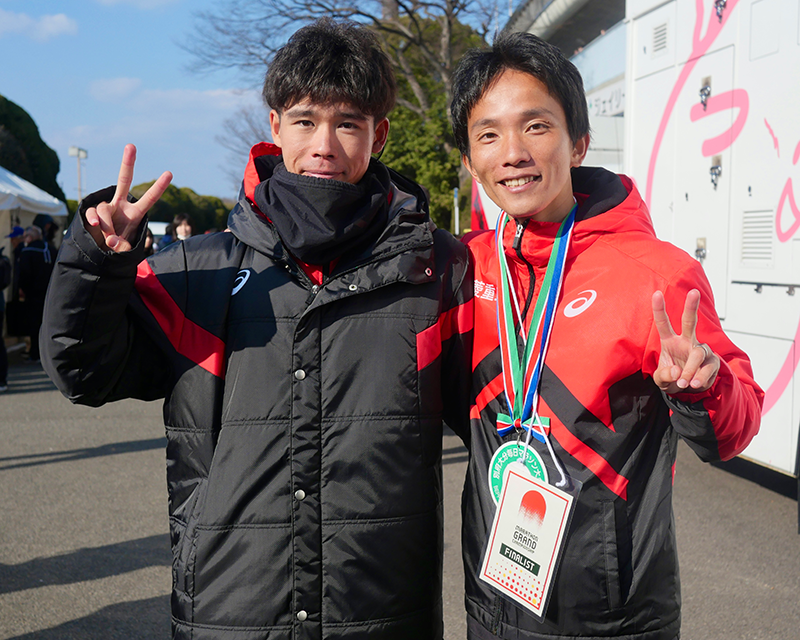 レース後ツーショット