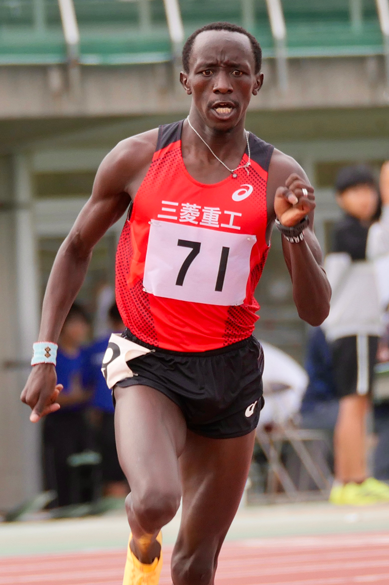 第69回九州実業団陸上競技選手権大会 コリル選手
