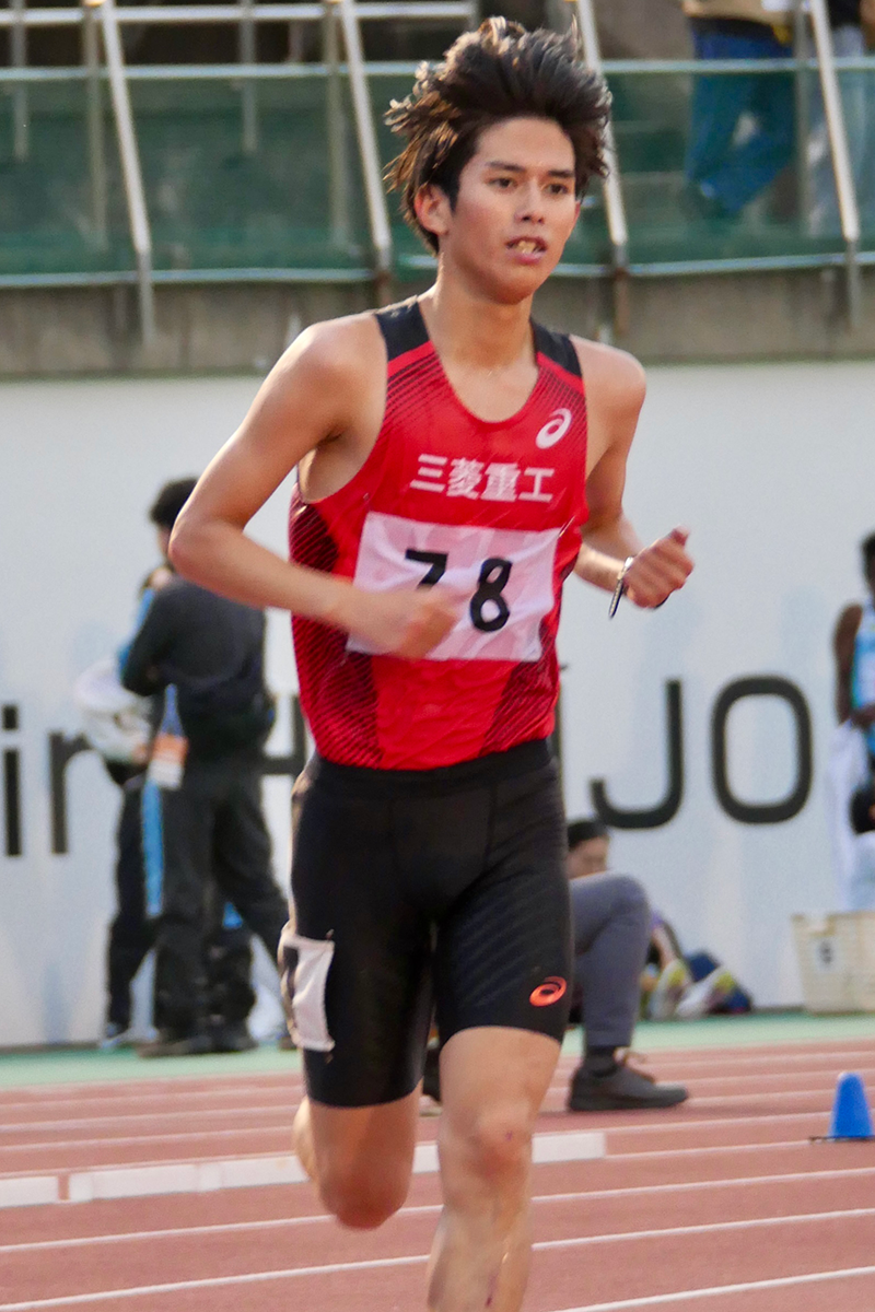 第69回九州実業団陸上競技選手権大会 山本選手