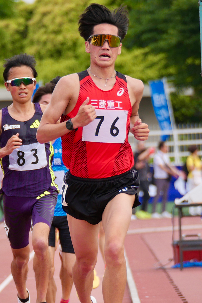 第69回九州実業団陸上競技選手権大会 村上選手