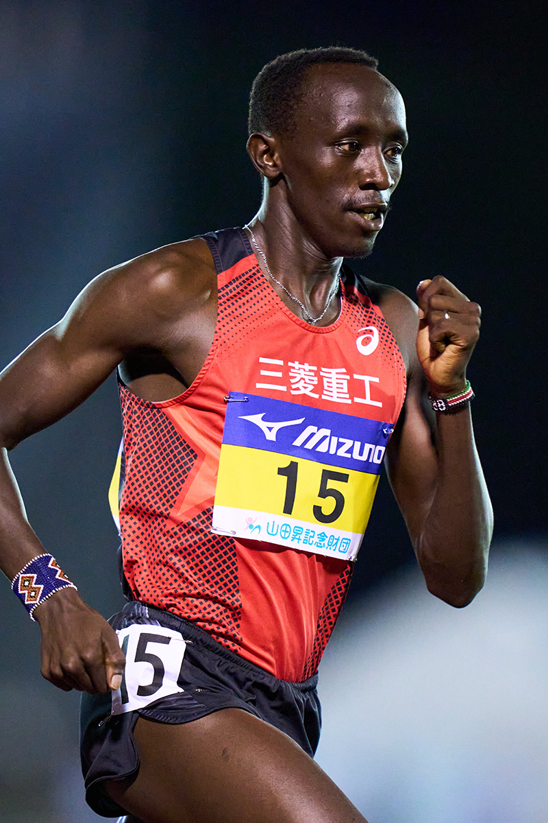 全日本実業団陸上競技選手権 コリル選手