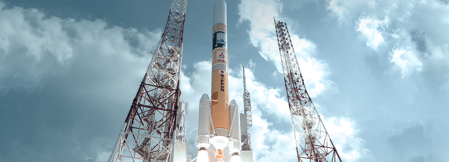 H-ⅡAロケットの写真