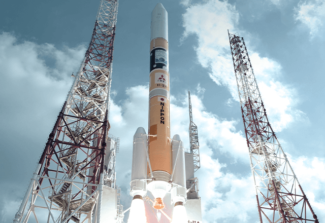 H-ⅡAロケットの写真