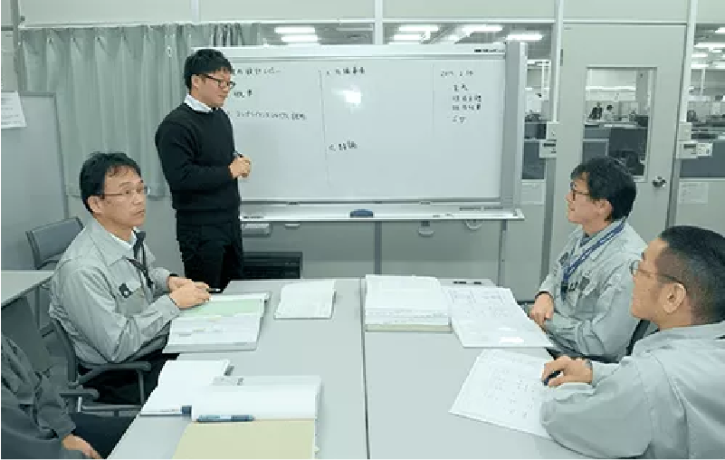 業務風景の写真